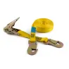 25mm Mini Ratchet Strap with Flat Snap Hook