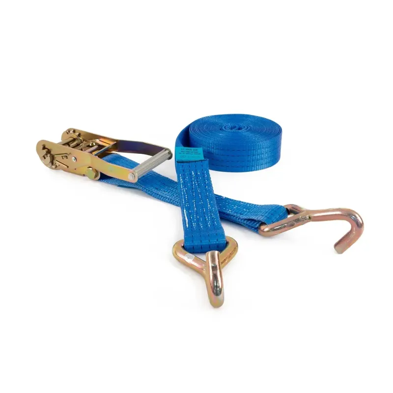 50mm Ratchet Strap with Single Pronged Wire Hook