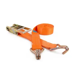 75mm Ratchet Strap with Wire Claw Hook