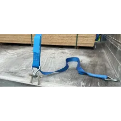 5000kg Ratchet strap with extra hook